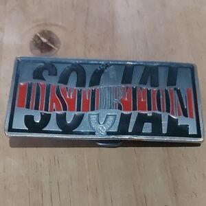 Social Distortion Belt Buckle